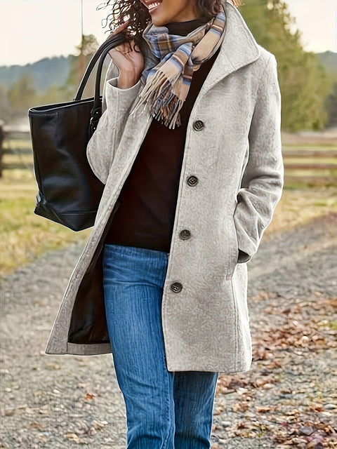Elara Fleecejacke - Elegant und Warm für Damen im Herbst und Winter