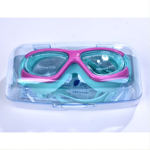 Kinder Schwimmbrille mit Großem Rahmen – Komfortabel & Anti-Beschlag für Schwimmvergnügen