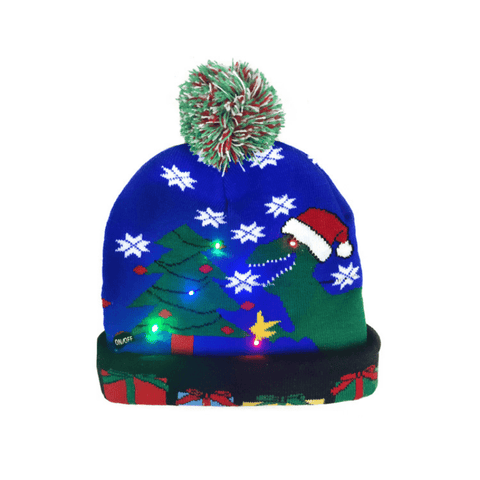 Frostige LED Weihnachtsmützen - Beleuchtet und Fröhlich für die Feiertage