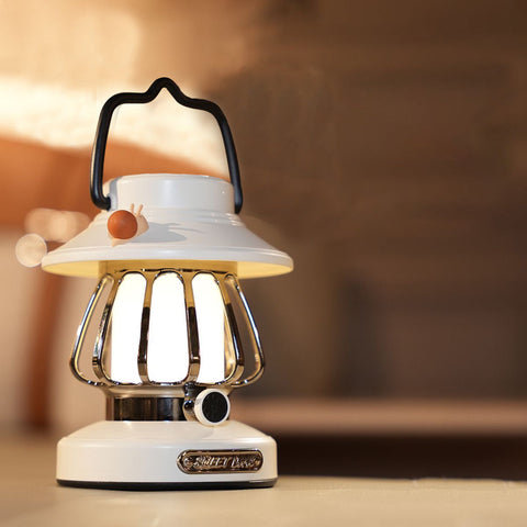 SnailGlow Tragbare Campinglampe – USB Aufladbare Nachtlampe