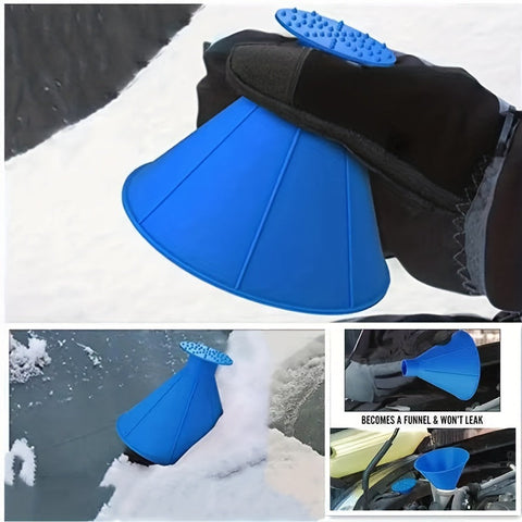 Winter Auto Scheibenkratzer - Einfach Schnee und Eis Entfernen