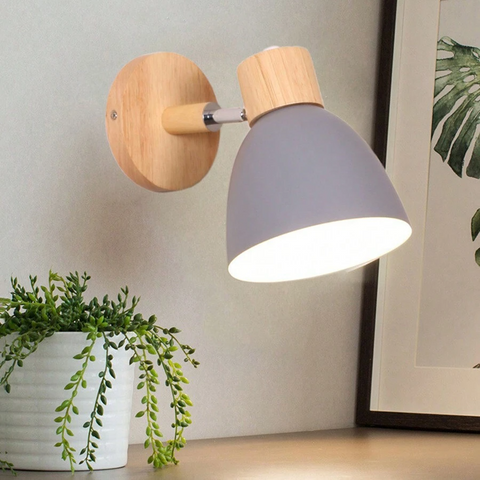 Helga Holz Wandleuchte – Skandinavisches Design für stilvolle Beleuchtung