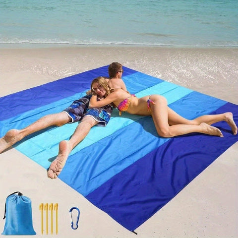 Extra große wasserdichte Stranddecke - Leichtgewichtig und ideal für den Outdoor-Einsatz