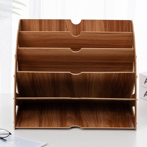 WoodFlow A4 Organizer – Stilvolle Aufbewahrung für jeden Schreibtisch
