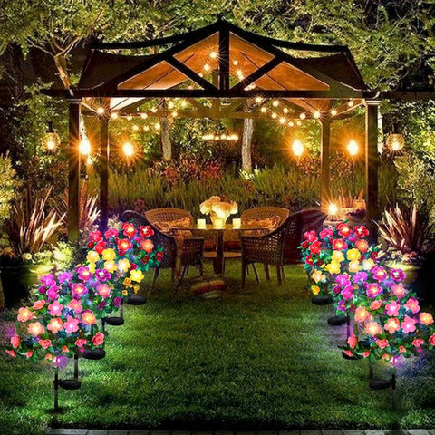 FloraGlow Solarenergie Lampen – Für einen bezaubernden Garten