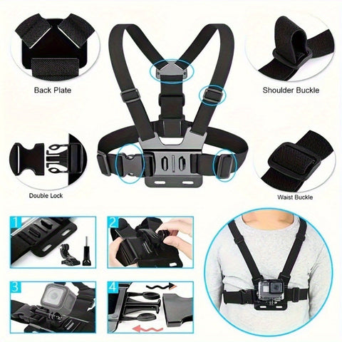 Handsfree Brustgurt - Für Einfaches Filmen und Fotografieren