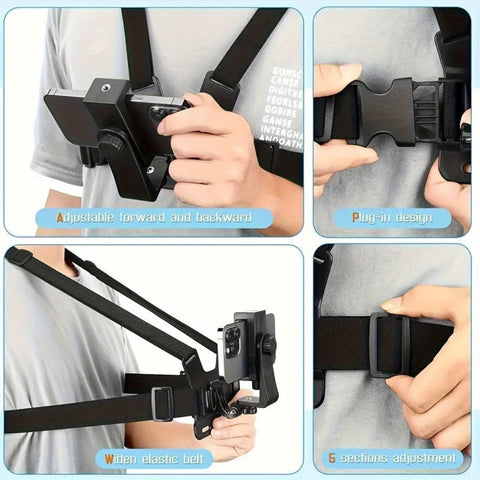 Handsfree Brustgurt - Für Einfaches Filmen und Fotografieren