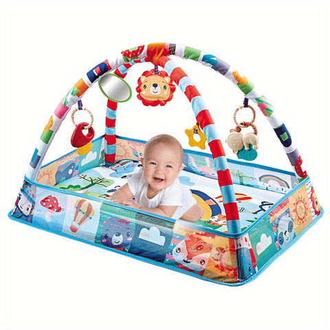 Happy Play Gym - Bunte Spielzelt mit Zubehör für Babys