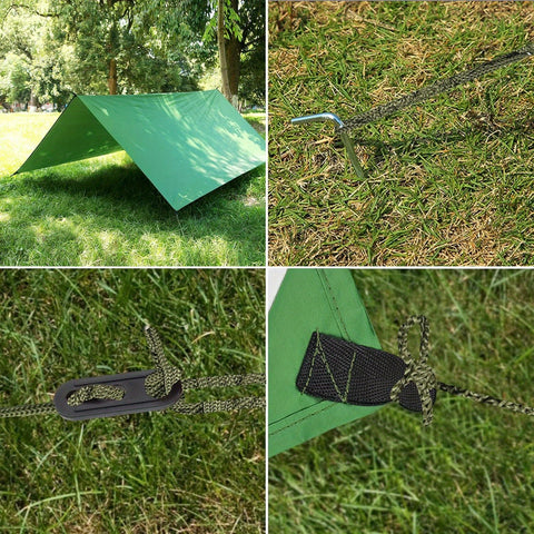 Campingvorzelt 3x3 Meter - Wasserdicht und Windbeständig