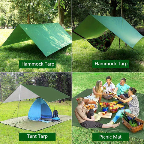 Campingvorzelt 3x3 Meter - Wasserdicht und Windbeständig