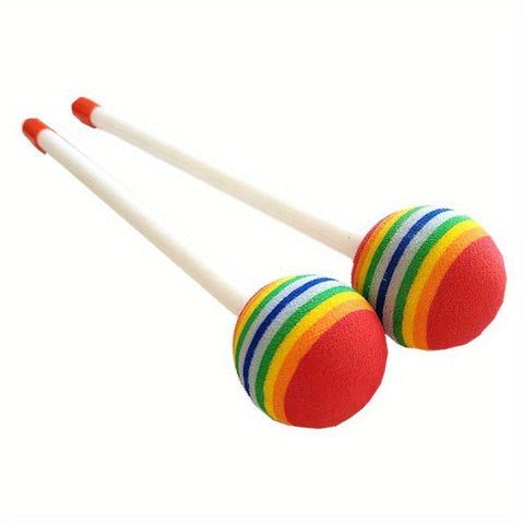 Lollipop Trommelspielset - Bunte Musikalische Lernmaracas für Kinder