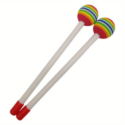 Lollipop Trommelspielset - Bunte Musikalische Lernmaracas für Kinder