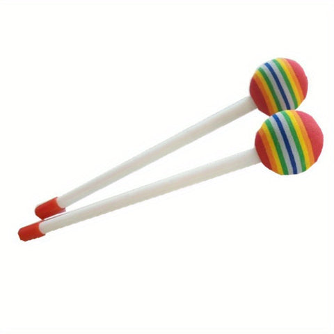Lollipop Trommelspielset - Bunte Musikalische Lernmaracas für Kinder