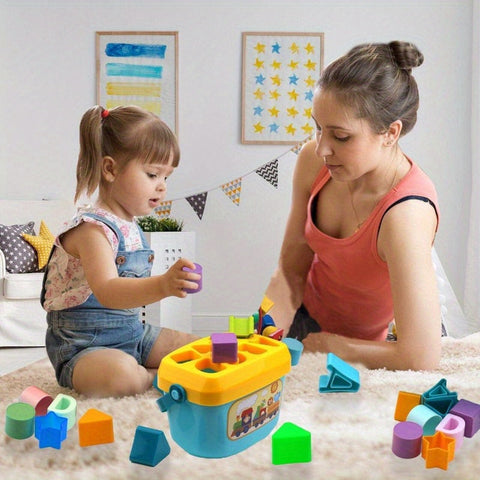 Bildungsreicher Spielspaß mit dem Bunten Formensortierer - Entdecken und Lernen beim Spielen