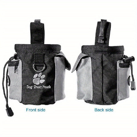 Hunde Leckerli Tasche mit Müllbeutelspender – Ideal für Training und Spaziergänge