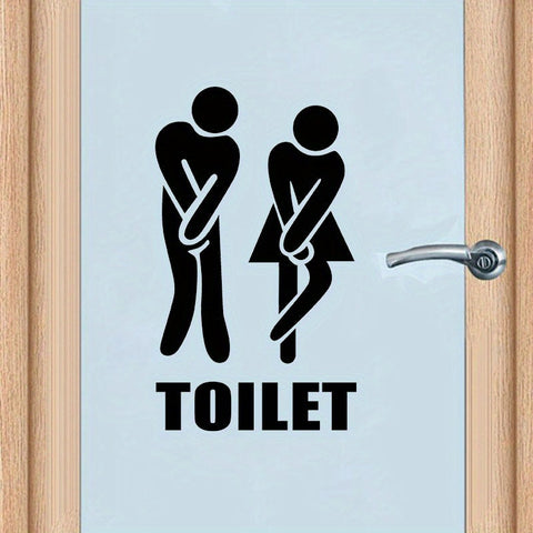 Fröhliche Toilettenaufkleber - Für Ein Kreatives Badezimmer
