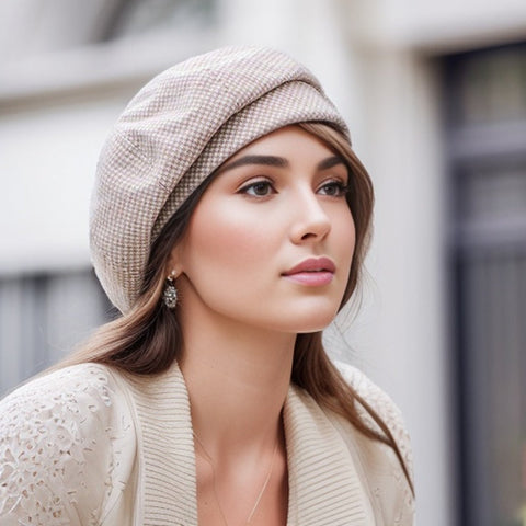 Sophie Retro Baret – Stilvolle Wintermütze für kalte Tage