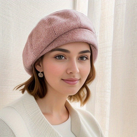 Sophie Retro Baret – Stilvolle Wintermütze für kalte Tage