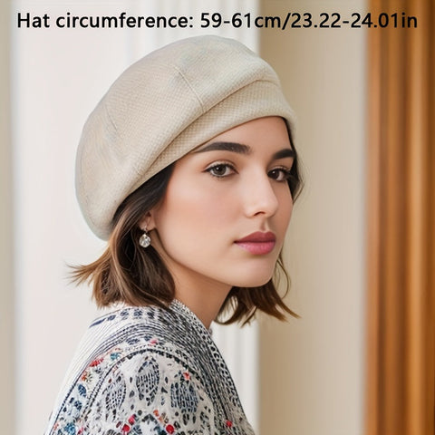 Sophie Retro Baret – Stilvolle Wintermütze für kalte Tage