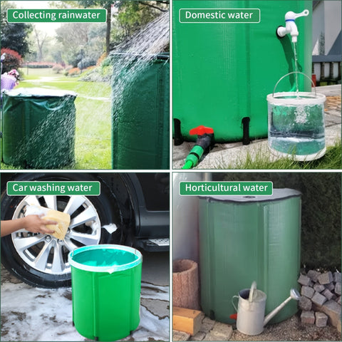 FlexiTank Faltbarer Wasserbehälter - 50L / 100L Nachhaltiger PVC-Wassertank