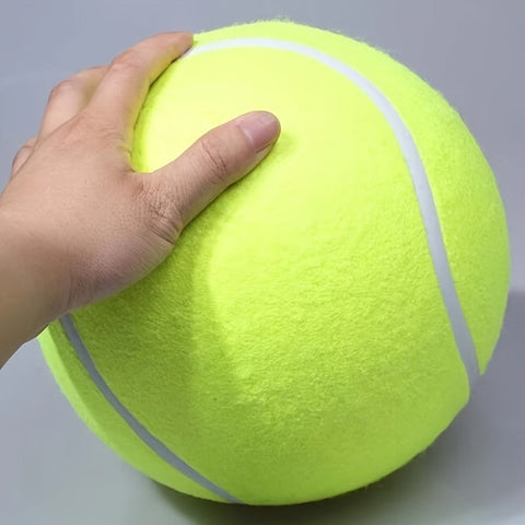 Extra nachhaltiger großer Hundetennisball – Ideal für Spiele und Aktivitäten im Freien