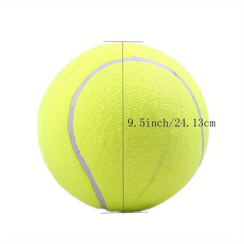 Extra nachhaltiger großer Hundetennisball – Ideal für Spiele und Aktivitäten im Freien