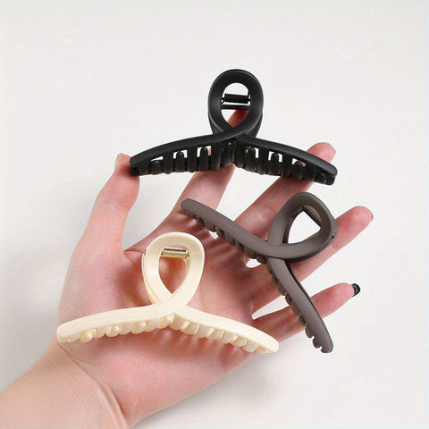 Weiche Karamell Haarspangen Set – Stilvolle und Praktische Clips für Jeden Tag