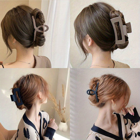 Weiche Karamell Haarspangen Set – Stilvolle und Praktische Clips für Jeden Tag
