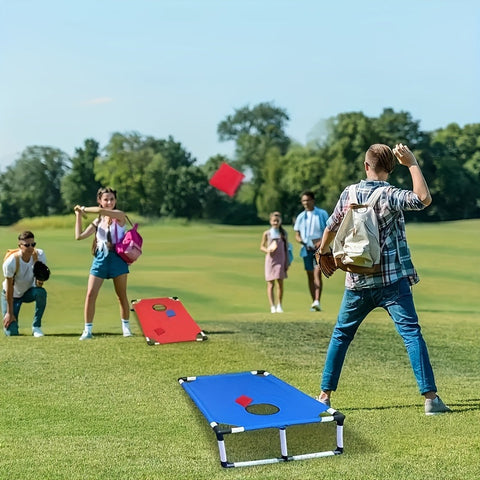 Tragbares Cornhole-Spielset – Perfekt für Familienvergnügen im Freien