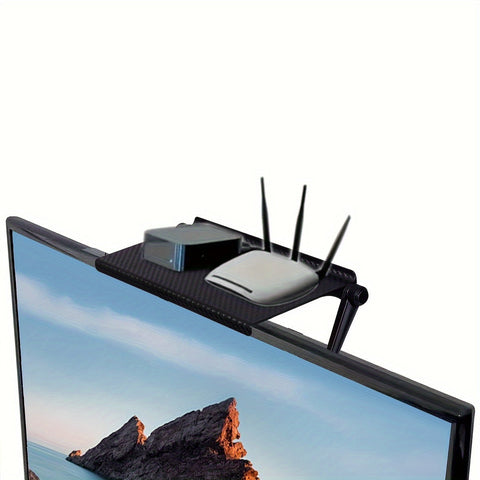 Praktische verstellbare TV-Opbergbord – Kompakt und funktional für Medien