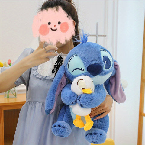 Kawaii Stitch Plüsch-Kuscheltier - Süßes Cartoon-Schlafspielzeug für die Schlafenszeit und Dekoration