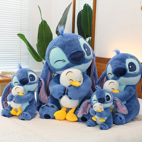 Kawaii Stitch Plüsch-Kuscheltier - Süßes Cartoon-Schlafspielzeug für die Schlafenszeit und Dekoration