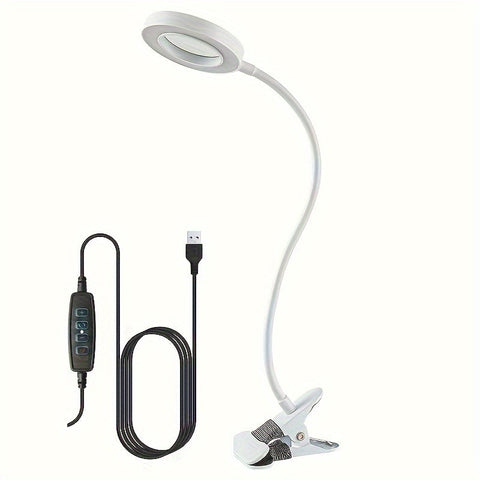LED Vergrößerungslampe mit Klemme – Perfekt für freihändiges Arbeiten und Präzision