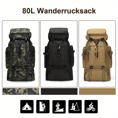 Explorer 80L Wanderrucksack – Robust und Vielseitig