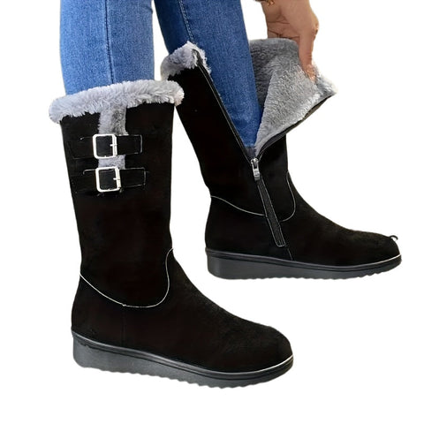 Fuzzy Boots für Damen - Warm und Stilvoll für Kalte Tage