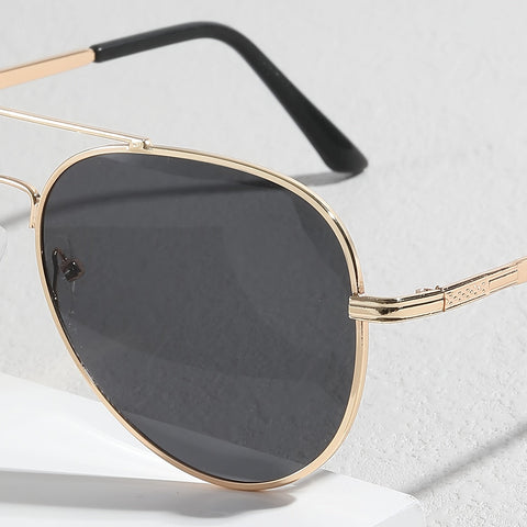 Pilotensonnenbrille für Herren – Zeitloses Design mit Metall und Kunststoff für den täglichen Gebrauch