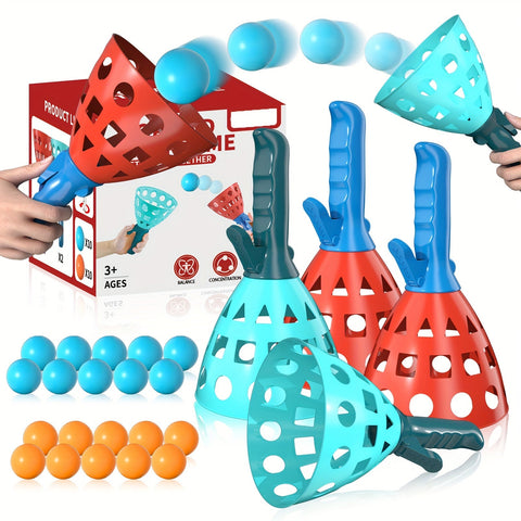 Pop und Fang Ballspiel - Lustige und Aktive Außenaktivität für Kinder