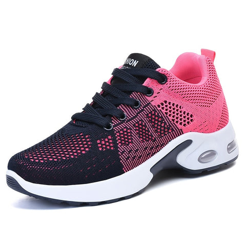 Trendige Damensneaker – Weiche Sohle und Atmungsaktives Mesh-Design