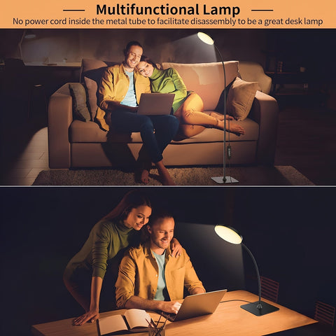 Flexibler LED Stehlampe - Perfekt zum Lesen und Entspannen