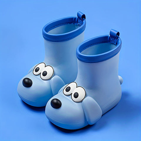 Woef Woef Regenstiefel für Kinder - Süßer Wasserdichter Schutz