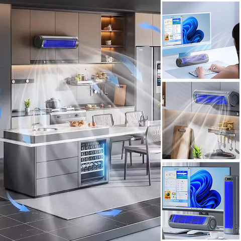AirWave - Drahtloser Aufladbarer Klimaanlage