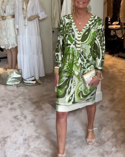 Vintage Vibe Kleid - Elegant und Bequem für Jeden Anlass