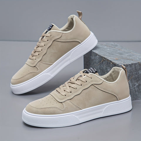 Herren Sneakers mit niedriger Spitze – Komfortabel und langlebig mit weißer PVC-Sohle