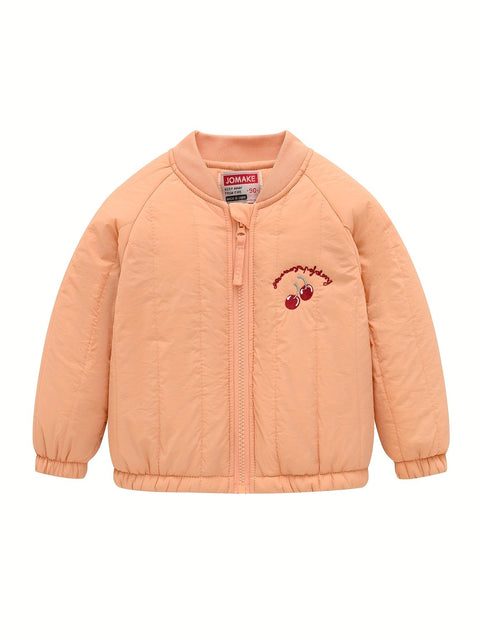 Schönes Kinderjacket mit Besticktem Mond – Perfekt für Herbst und Winter