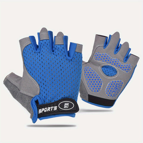Halb Fingerhandschuhe für Radfahren und Outdoor-Aktivitäten – Atmungsaktives und Rutschfestes Design