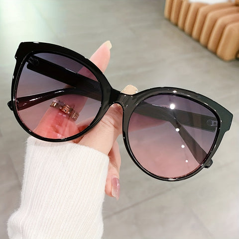 Luxe Cat-Eye Sonnenbrille für Damen – Übergroß und Stilvoll für Sonnige Tage