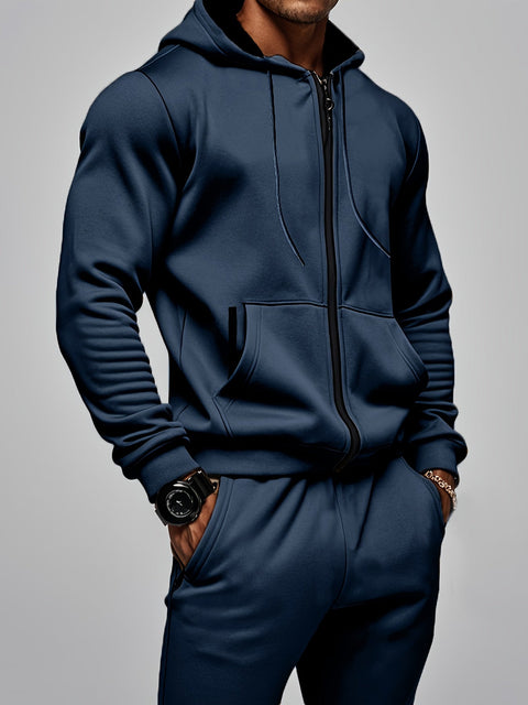 Herren Sportliche Hoodie und Hose Set – Bequem und Stilvoll für Sport und Freizeit