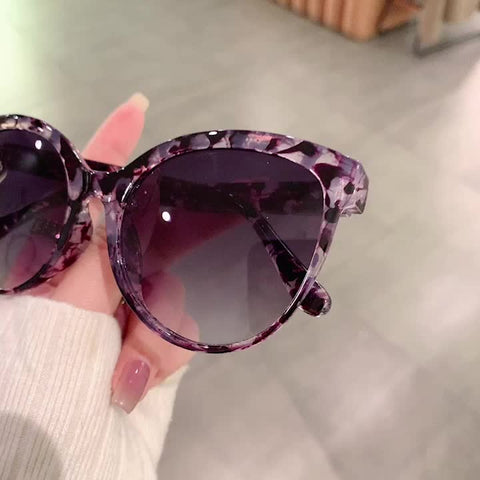 Luxe Cat-Eye Sonnenbrille für Damen – Übergroß und Stilvoll für Sonnige Tage