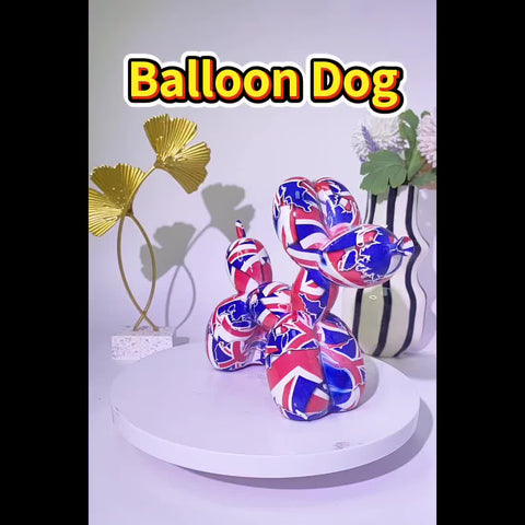 Fröhlicher Britischer Ballonhund - Für Eine Kreative und Verspielte Atmosphäre