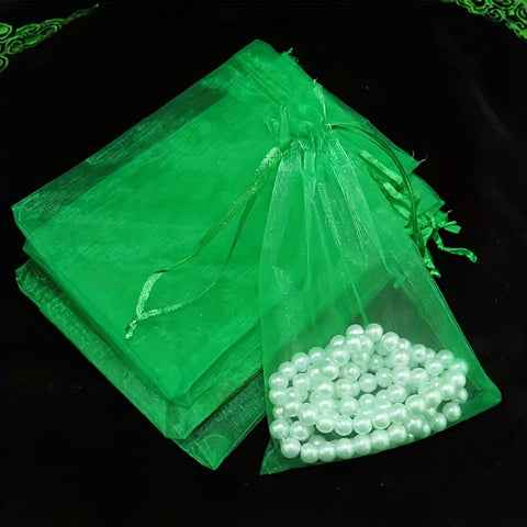 Elegante Organza-Beutel Set – Ideal für Geschenke und Festdekoration